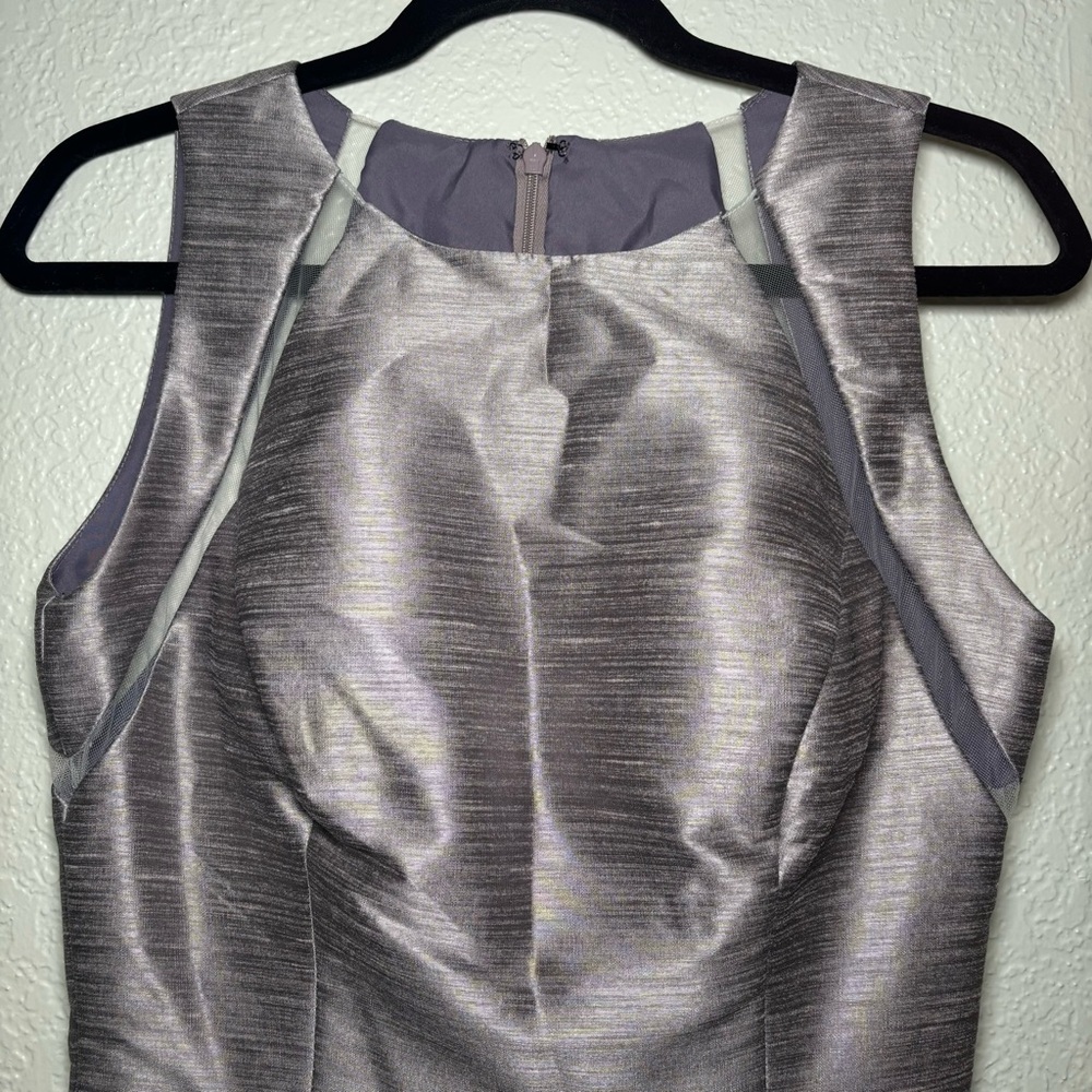 Alfred Sung Formal Light Purple Shimmery Dress Sz 12 - Picture 16 of 17